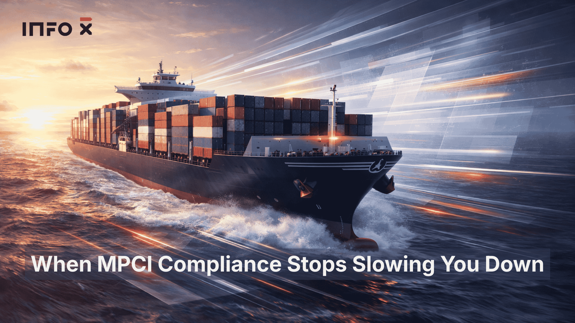 Illustration showing MPCI filing workflows integrated with logistics operations, highlighting self filing, back office support, and automated API based compliance processes that reduce documentation workload.