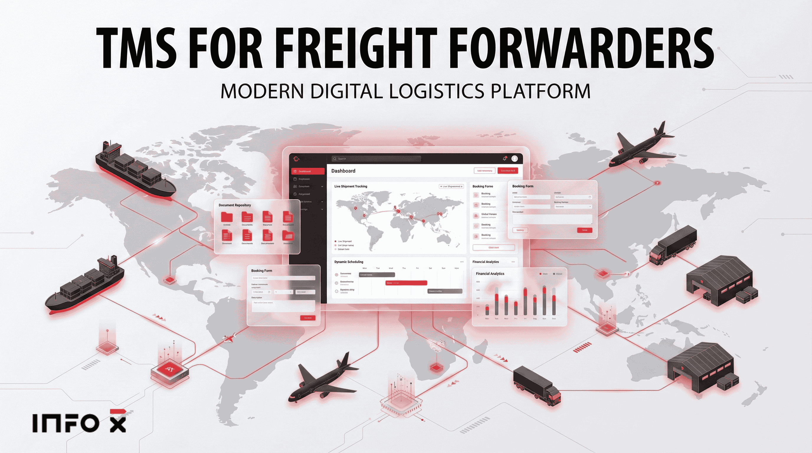 TMS for Freight Forwarders | Modern Digital Logistics Platform